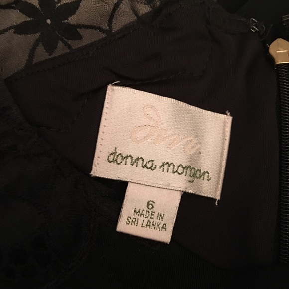 Donna Morgan • Embroidered Shoulder Sheath Dress - Picture 7 of 8